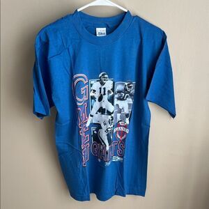 New York Giants vintage 90s deadstock NFL graphic tshirt Salem Sportswear Large